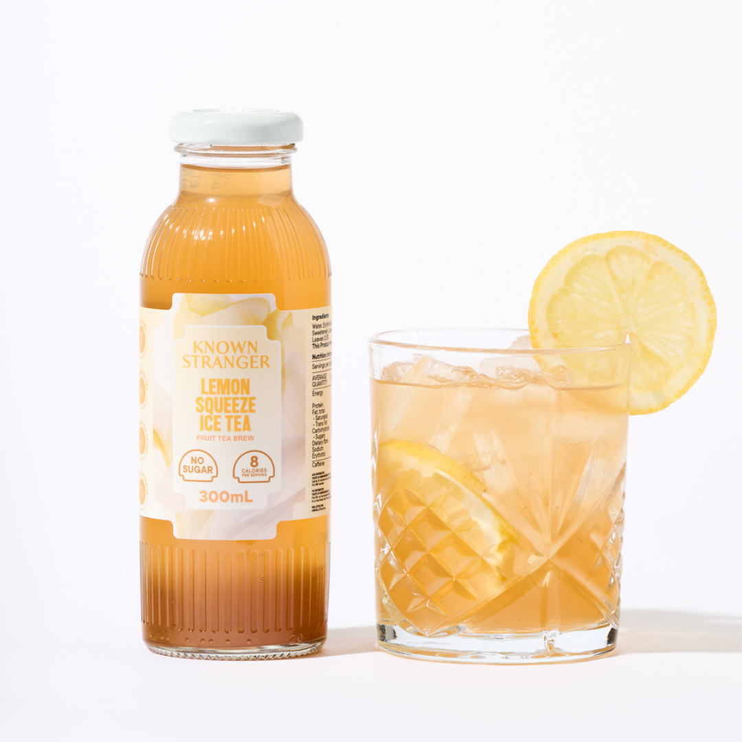Lemon Squeeze Fruit Tea: Powered by Real Lemon, with 97% Less Sugar