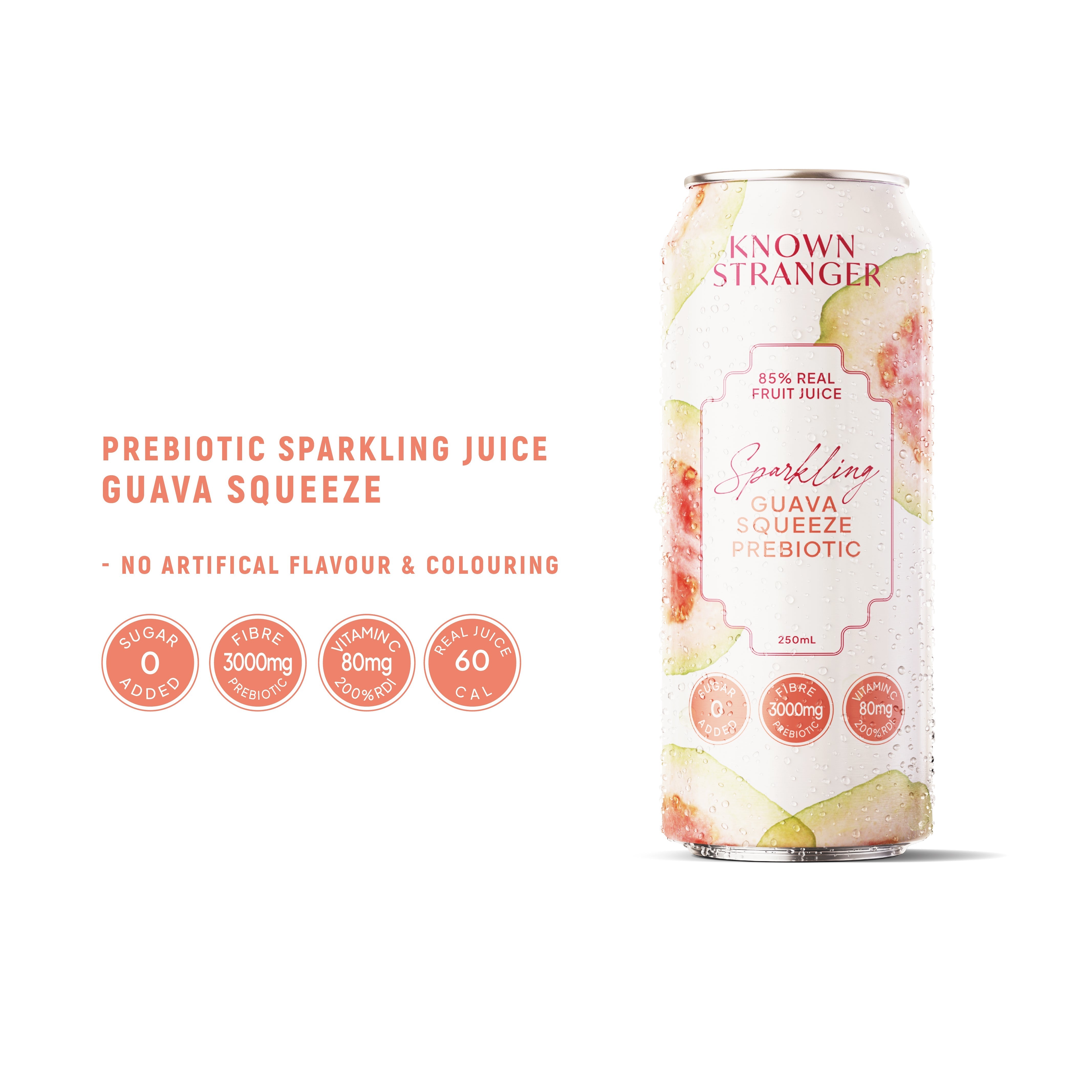 Prebiotic Sparkling Juice - 6 Flavours 24 Bottles - Taste of Awesomeness