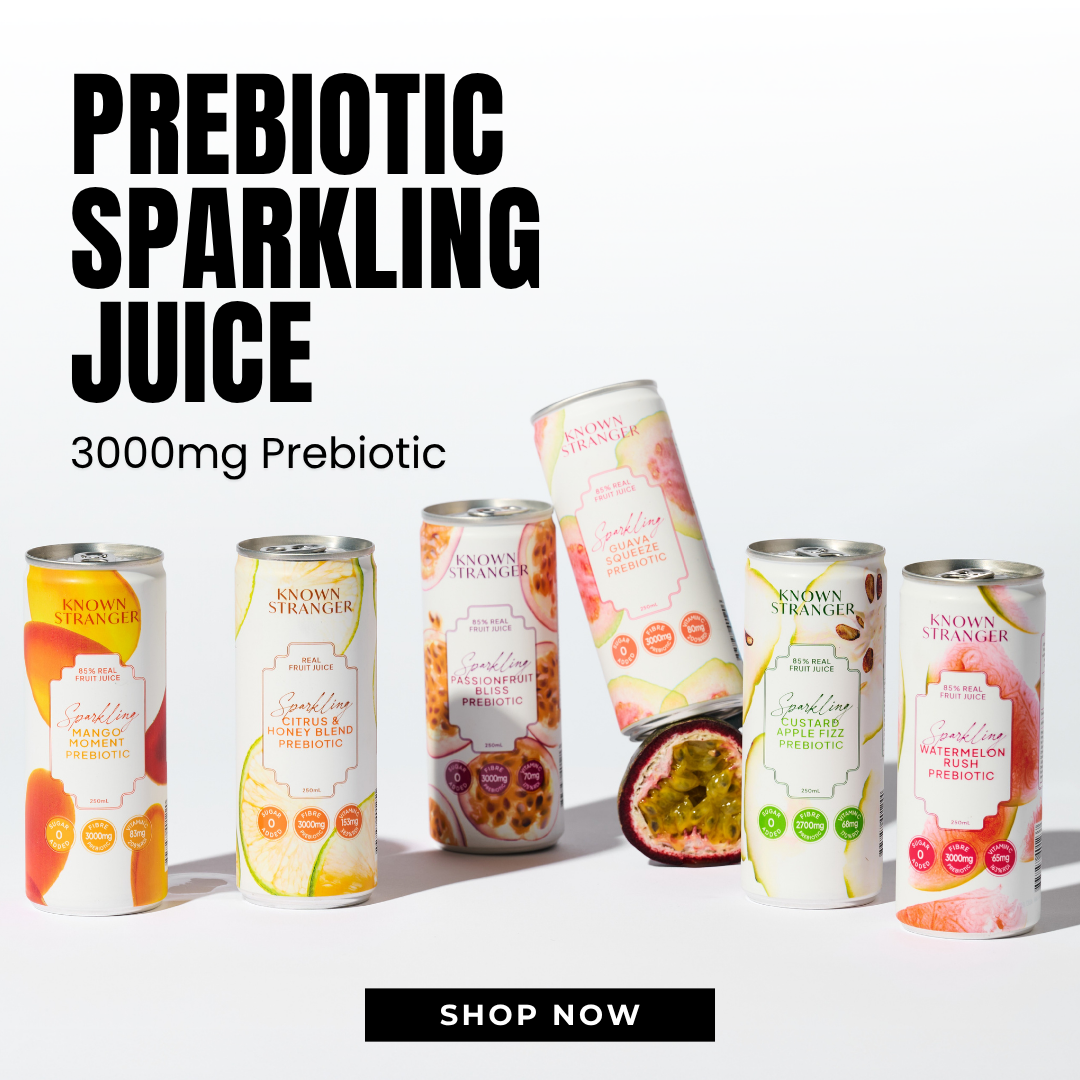 Prebiotic Sparkling Juice - Taste of Awesomeness