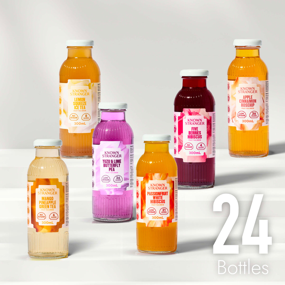 Real Iced Tea - 6 Flavours, 24 Bottles – Known Stranger