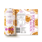 Prebiotic Sparkling Juice - Passionfruit Bliss - Taste of Awesomeness